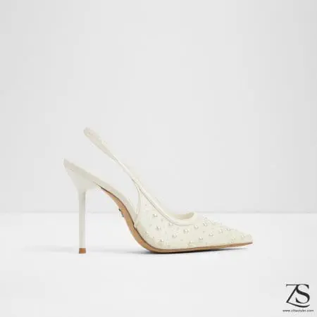 کفش زنانه پاشنه بلند سفید آلدو PEARLESCENT – ALDO