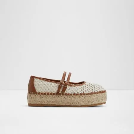 کفش گیوه ای زنانه سفید اکرو آلدو SUMMERFLING – ALDO
