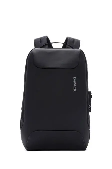 کوله پشتی سخت مردانه مشکی D-PACK دری مد