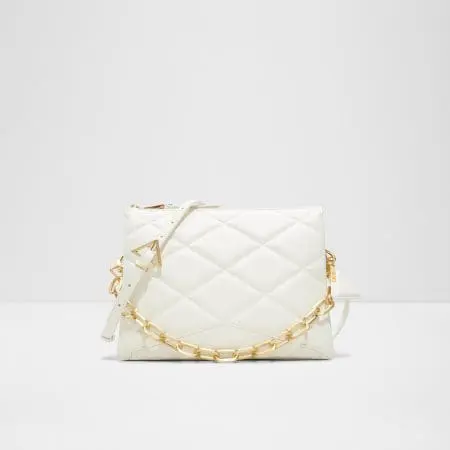 کیف دوشی زنانه سفید لحافی آلدو SOFTQUILT – ALDO