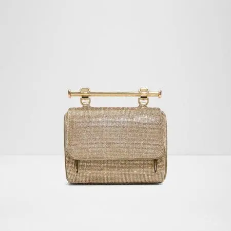 کیف دوشی و دستی زنانه طلایی آلدو BLINGCHIC – ALDO
