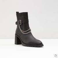 بوت زنانه مشکی چرم طبیعی ANDREA-TR – ALDO