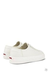 کتونی بند دار سفید زنانه Camper Peu Roda