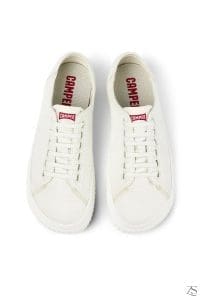 کتونی بند دار سفید زنانه Camper Peu Roda