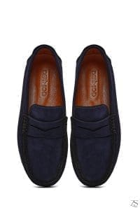 لوفر مردانه نوبوک سرمه‌ای روزمره دری مد