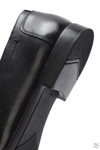 لوفر مردانه چرم مشکی روزمره دری مد