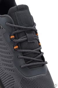 کتونی مردانه طوسی بنددار زیره ضخیم Derimod Zero