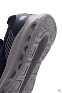 کتونی مردانه چرم سرمه‌ای بنددار زیره ضخیم Derimod Zero