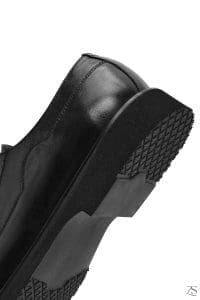 کفش رسمی مردانه مشکی چرمی دری مد