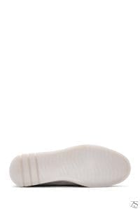 کفش لوفر زنانه چرم جیر ویزون سگک‌دار راحتی دری مد