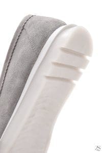 کفش لوفر زنانه چرم جیر ویزون سگک‌دار راحتی دری مد