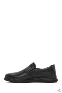 کفش لوفر مردانه چرم مشکی کژوال Derimod Fly