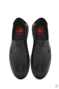 کفش لوفر مردانه چرم مشکی کژوال Derimod Fly
