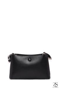 کیف زنانه دوشی مشکی بند بلند دری مد