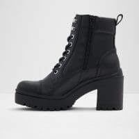 بوت زنانه مشکی چرم طبیعی ALIQUE – ALDO