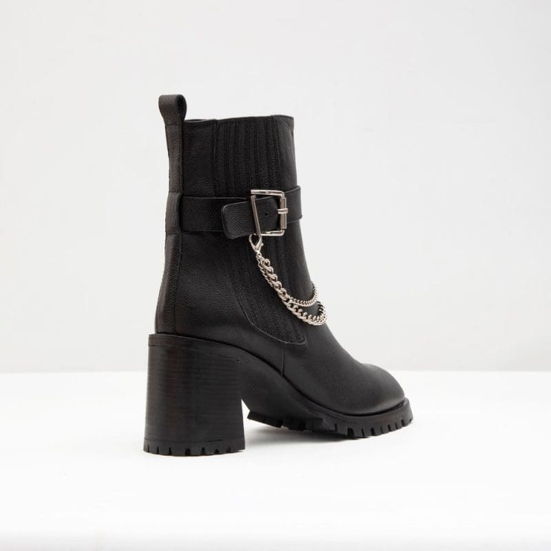 بوت زنانه مشکی چرم طبیعی ANDREA-TR – ALDO