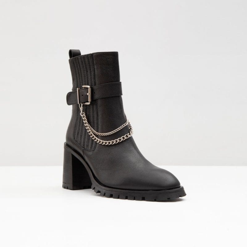 بوت زنانه مشکی چرم طبیعی ANDREA-TR – ALDO