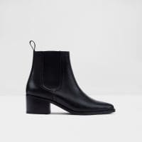 بوت زنانه مشکی چرم طبیعی ROLLE-TR – ALDO