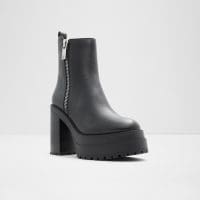 بوت زنانه مشکی چرم طبیعی UPSIDE – ALDO