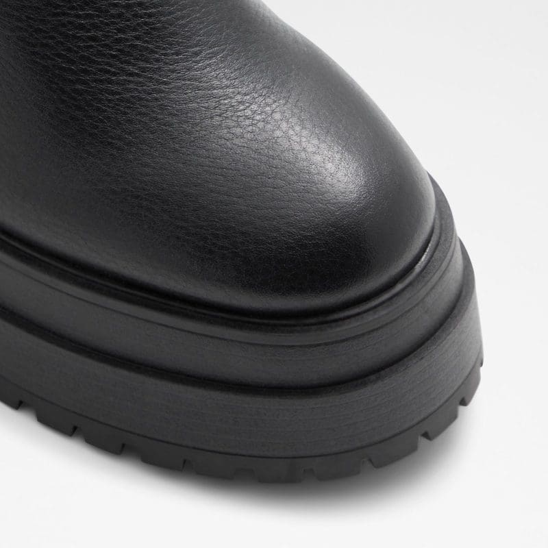 بوت زنانه مشکی چرم طبیعی UPSIDE – ALDO