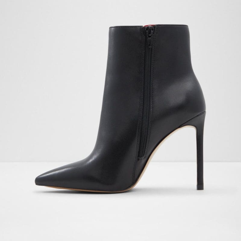 بوت زنانه مشکی چرم طبیعی YIADER – ALDO
