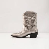 بوت زنانه نقره ای چرم طبیعی CLEITE-TR – ALDO
