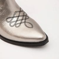 بوت زنانه نقره ای چرم طبیعی CLEITE-TR – ALDO