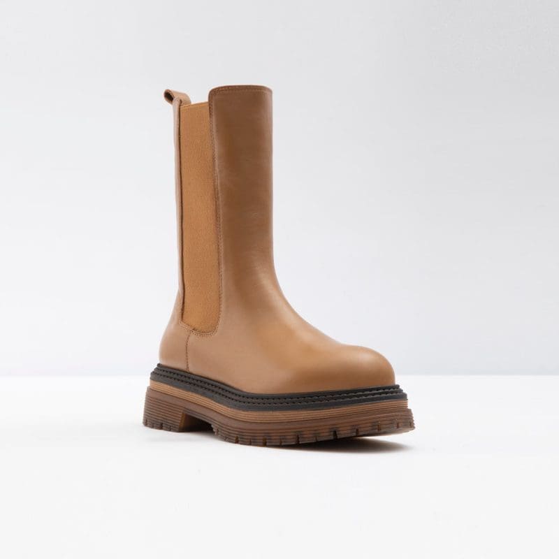بوت زنانه چرم قهوه ای طبیعی RADEN-TR – ALDO