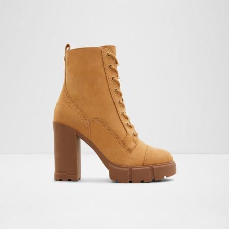بوت زنانه چرم قهوه ای مایل به زرد REBEL2.0 – ALDO