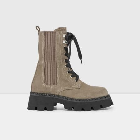 بوت زنانه چرم مینک طبیعی POYS-TR – ALDO