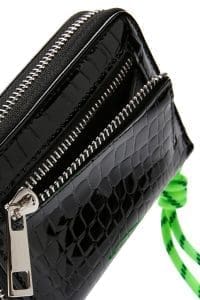 جا کارتی مشکی زنانه با طرح تمساح دری مد