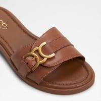 دمپایی تخت زنانه قهوه‌ای روشن آلدو DALLAEDAR – ALDO