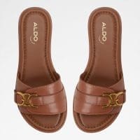 دمپایی تخت زنانه قهوه‌ای روشن آلدو DALLAEDAR – ALDO