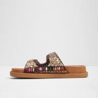 دمپایی زنانه آناتومیک قهوه‌ای آلدو BOHOCHIC – ALDO