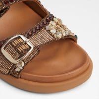 دمپایی زنانه آناتومیک قهوه‌ای آلدو BOHOCHIC – ALDO