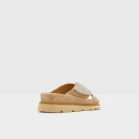 دمپایی زنانه تخت بژ آلدو LINNIE-TR – ALDO