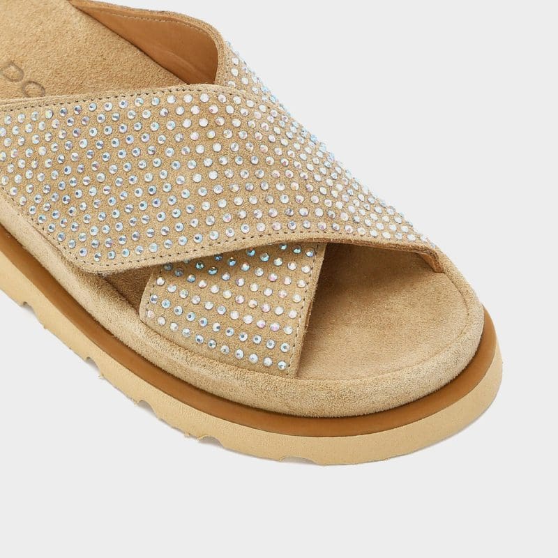 دمپایی زنانه تخت بژ آلدو LINNIE-TR – ALDO