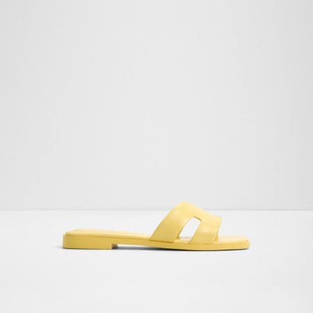 دمپایی زنانه تخت زرد آلدو ITSANDAL – ALDO