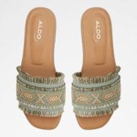 دمپایی زنانه تخت سبز آلدو NALANI – ALDO