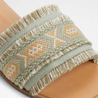 دمپایی زنانه تخت سبز آلدو NALANI – ALDO