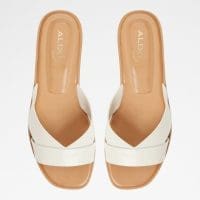 دمپایی زنانه تخت سفید آلدو CARIA – ALDO