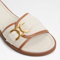 دمپایی زنانه تخت سفید آلدو DALLAEDAR – ALDO