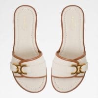 دمپایی زنانه تخت سفید آلدو DALLAEDAR – ALDO