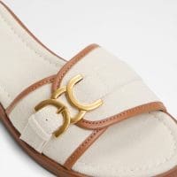 دمپایی زنانه تخت سفید آلدو DALLAEDAR – ALDO