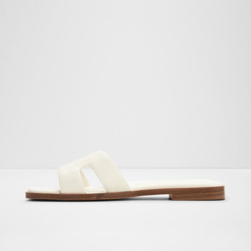 دمپایی زنانه تخت سفید آلدو ITSANDAL – ALDO