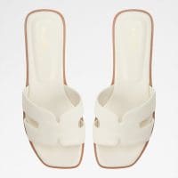 دمپایی زنانه تخت سفید آلدو ITSANDAL – ALDO