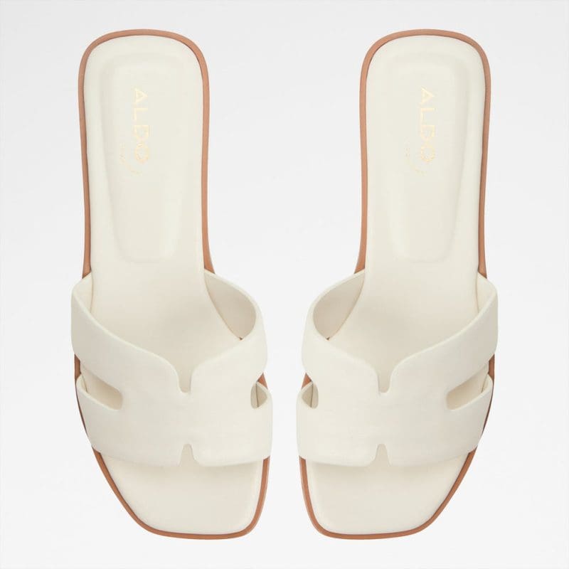 دمپایی زنانه تخت سفید آلدو ITSANDAL – ALDO