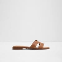دمپایی زنانه تخت قهوه‌ای آلدو ITSANDAL – ALDO