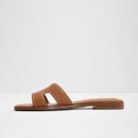 دمپایی زنانه تخت قهوه‌ای آلدو ITSANDAL – ALDO