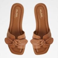 دمپایی زنانه تخت قهوه‌ای روشن آلدو LAVINIA – ALDO